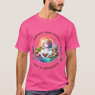 Skydda din energiförbrukning T-Shirt - självbetjän