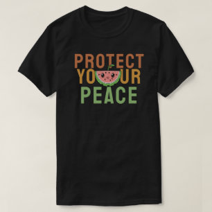 Skydda din fred t shirt