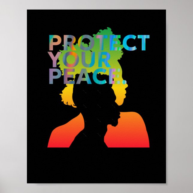Skydda din fredsmärkning poster (Framsidan)