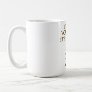 Skydda Din Frid — Minimalistisk Självomsorgscitat Kaffemugg