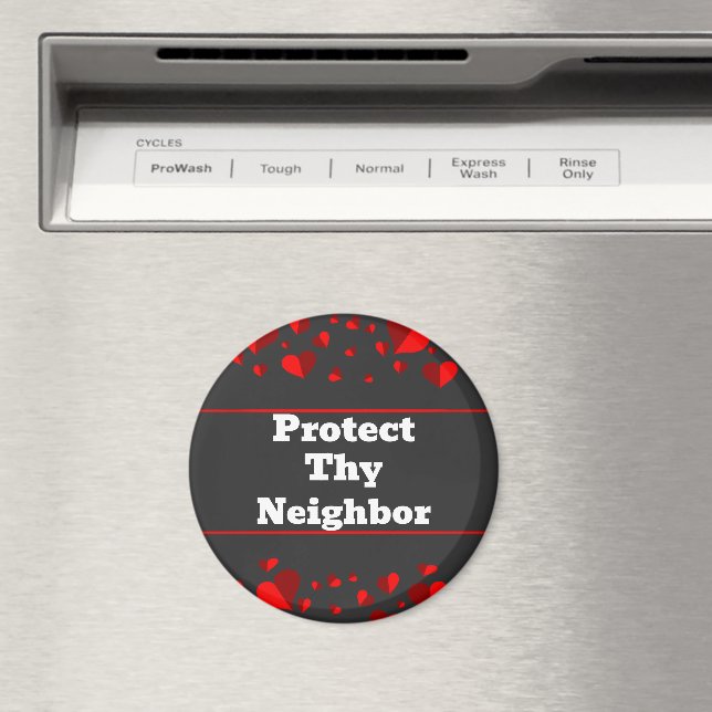 Skydda Din Granne Magnet (In Situ (Dishwasher))