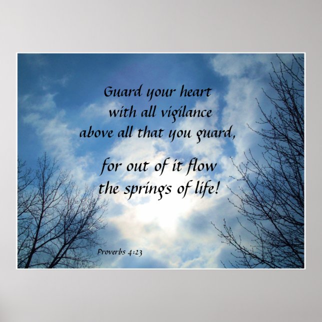 SKYDDA DIN HJÄRTA poster (Framsidan)