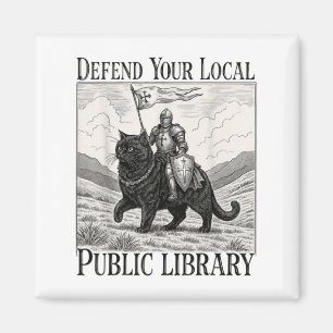 Skydda din lokala offentliga Bibliotek-flotta Knig Magnet