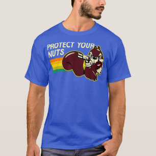 Skydda din Nöt-lustiga ekorrrel Pun-medborgare T Shirt