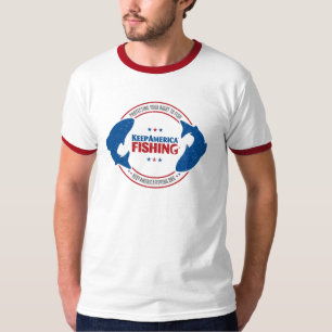 Skydda din rakt till fisk! tee shirt