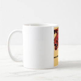 Skydda dina ögon underhåller ett riktigt bantar -- kaffemugg