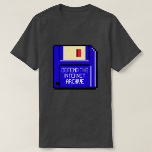 Skydda disketten för Internetarkivdiskett T Shirt