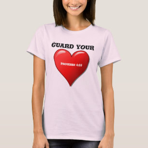 Skydda ditt hjärta! t shirt