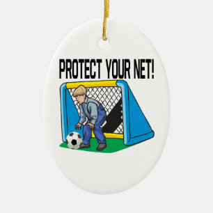 Skydda ditt netto julgransprydnad keramik