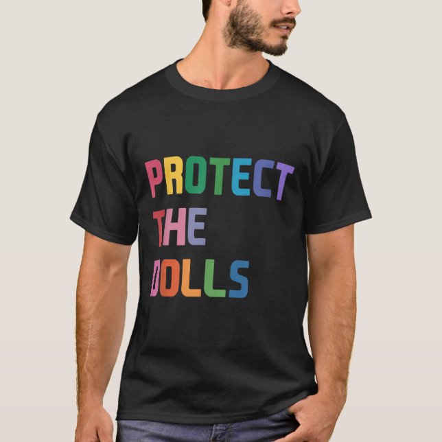 Skydda dockorna _4  t shirt (Framsida)