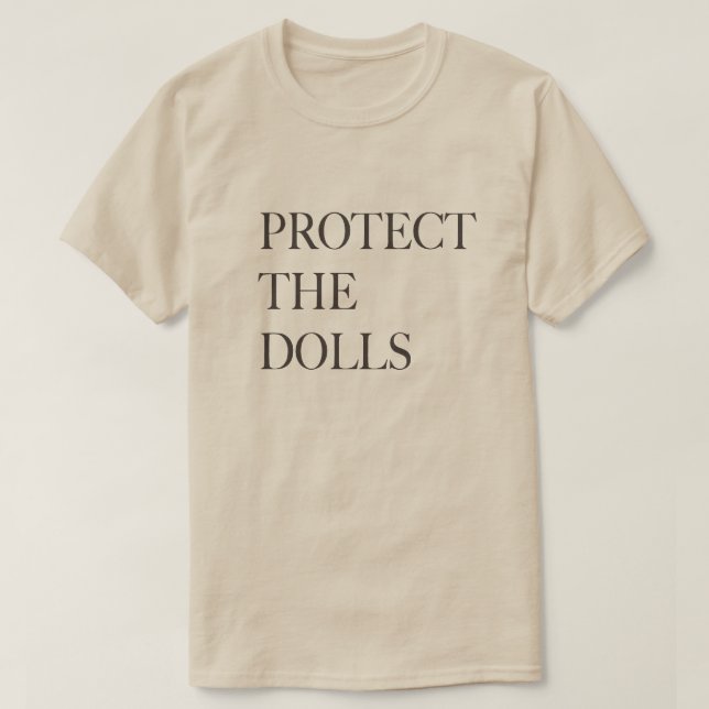 Skydda Dockorna T-Shirt – AW 2025 Show Finale Ch (Design framsida)