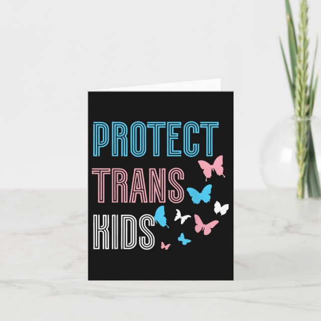 Skydda dockorna - Transgender Women Solidarity P Kort (Framsida)