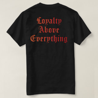 Skydda Familjen Fickstor Logo Orange T Shirt