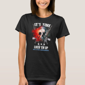 Skydda första och andra ändringslås t shirt