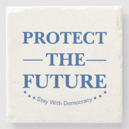 Skydda framtiden stenunderlägg