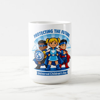 Skydda Framtiden Universella Barnens Dag Kaffemugg