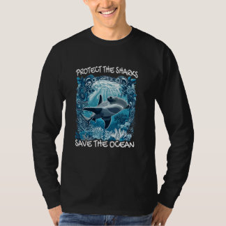 Skydda hajarnas Spara i havet - skydda havet T Shirt