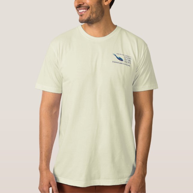 "Skydda hav, och du skyddar sig yourself ", Tee (Framsida)