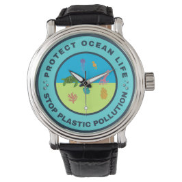 Skydda havsliv armbandsur