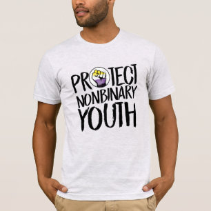 Skydda Icke-binära Ungdomar T Shirt