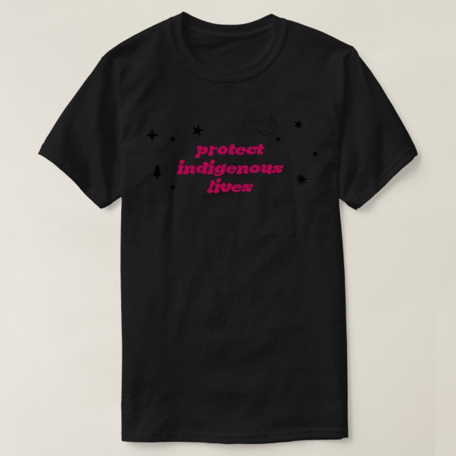 Skydda inhemska liv t shirt (Design framsida)