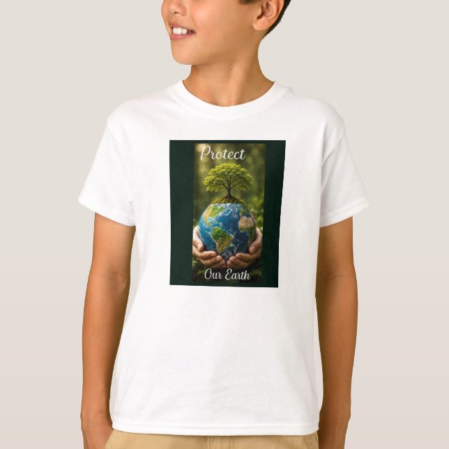 Skydda Jorden åt mig T Shirt (Framsida)