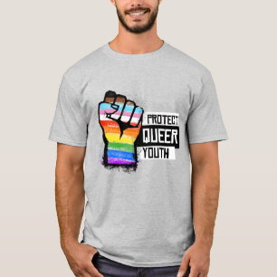 Skydda köens ungdom - Pridet Progress finns T Shirt
