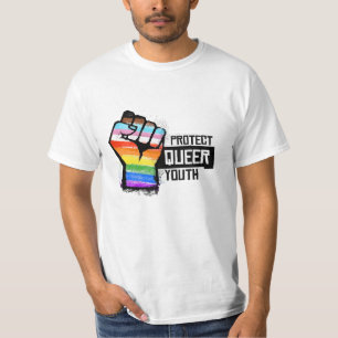 Skydda köens ungdom - Pridet Progress finns T Shirt