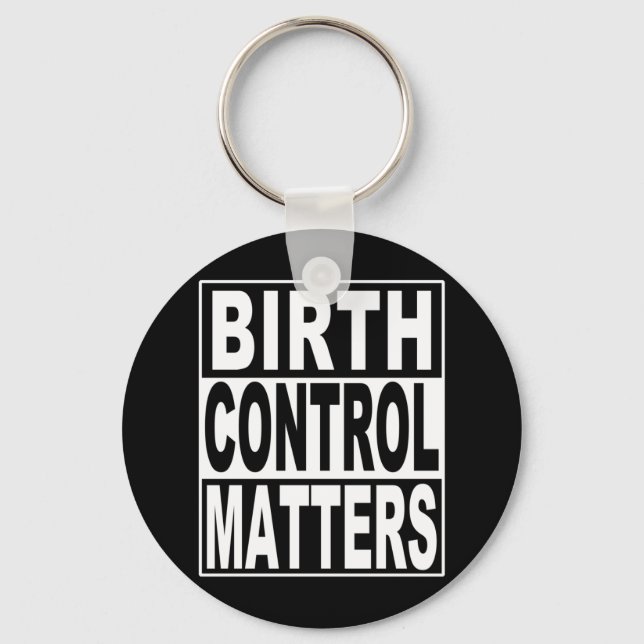 Skydda konstitutionella Höger Birth Control S Stic Nyckelring (Framsida)