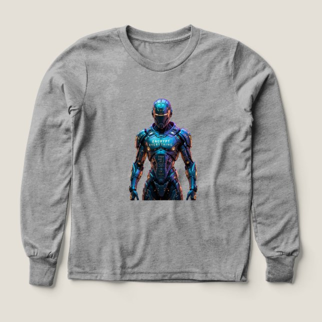 Skydda kryptera allt t shirt (Design framsida)