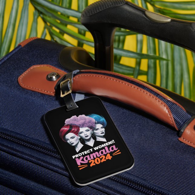 Skydda Kvinnor Kamala 2024 Val 2024 Bagagebricka (Framsida Insitu 1)