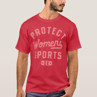 Skydda kvinnors idrott XX kvinnliga kromosomer pre T Shirt