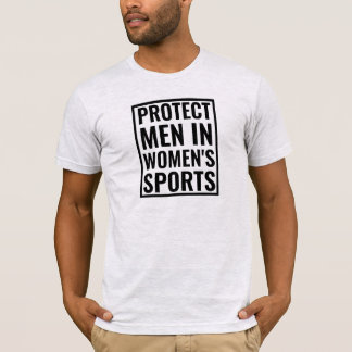 Skydda män inom damsporter t shirt
