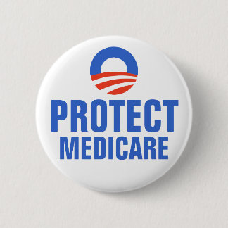 Skydda Medicare Obama 2012 Knapp