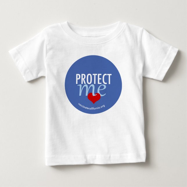 Skydda mig Baby Shirt T (Framsida)