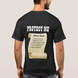 Skydda mig - räkningen av rättigheter t shirt
