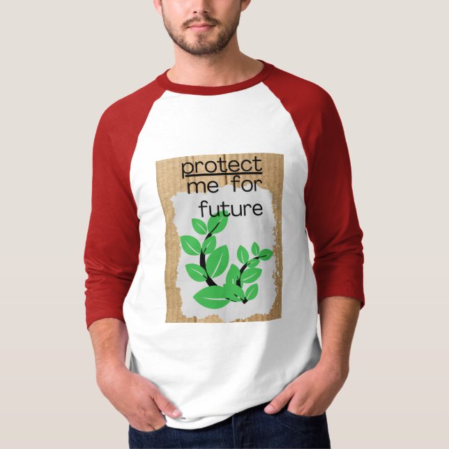 Skydda mig t shirt (Framsida)
