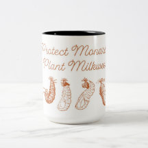 Skydda Monarker Plantera Sidenört Kaffe Mugg
