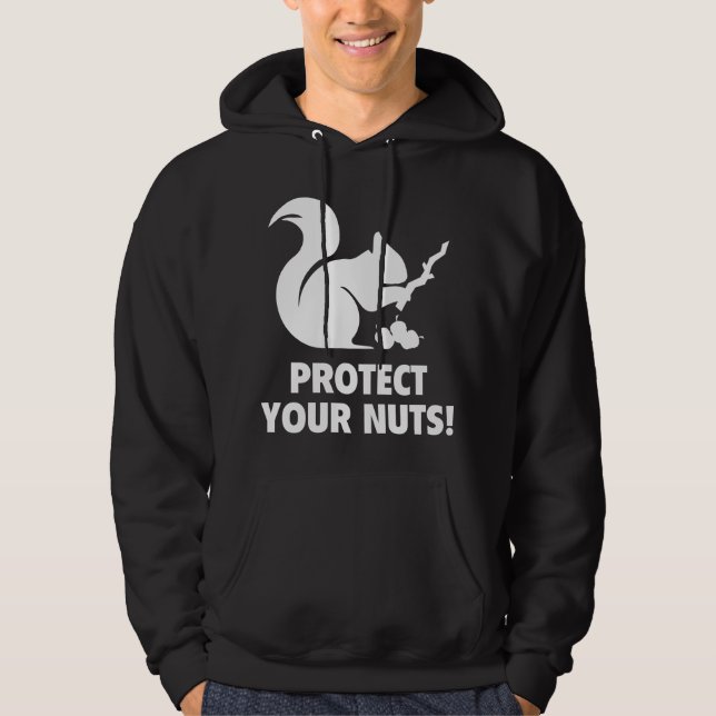 Skydda Nöten! Hoodie (Framsida)