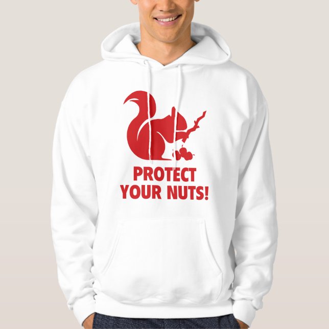 Skydda Nöten! Hoodie (Framsida)
