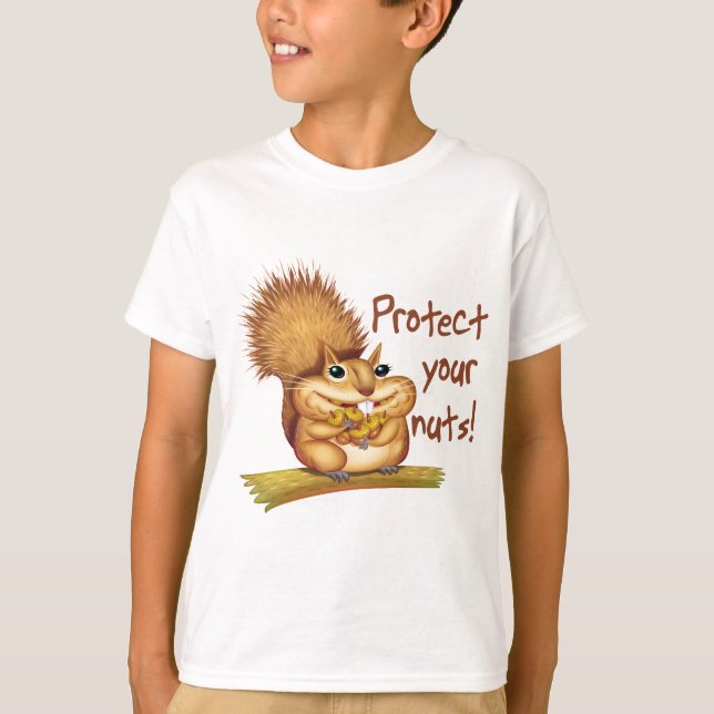 Skydda Nöten T Shirt (Framsida)