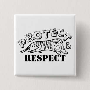 Skydda och respektera knapp