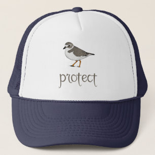 Skydda Piping Plover-fågeln Keps