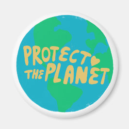 SKYDDA PLANET-SPARANS JORDBRUKSMJÖN Grönt Magnet