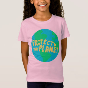 SKYDDA PLANET-SPARANS JORDBRUKSMJÖN Grönt T Shirt