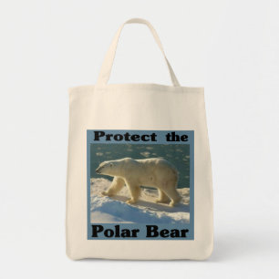 Skydda Polarna Bear Tygkasse