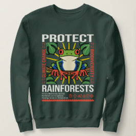 Skydda regnskogars miljömedvetenhet t shirt
