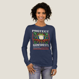 Skydda regnskogars miljömedvetenhet t shirt