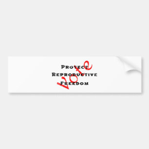 Skydda Reproductive Freedom Vote Bildekal