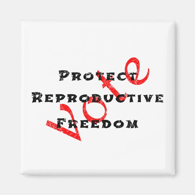 Skydda Reproductive Freedom Vote Magnet (Framsidan)